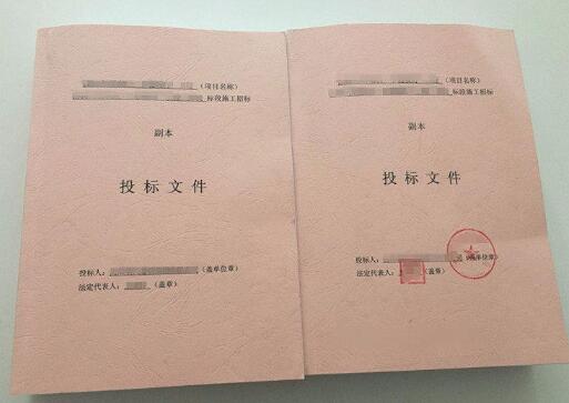 招投標(biāo)書翻譯文件圖片